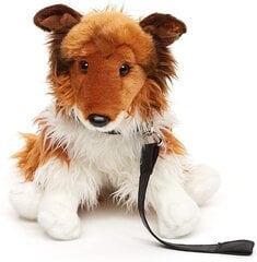 Плюшевая собачка Колли на поводке, 25 см цена и информация | Мягкие игрушки | pigu.lt