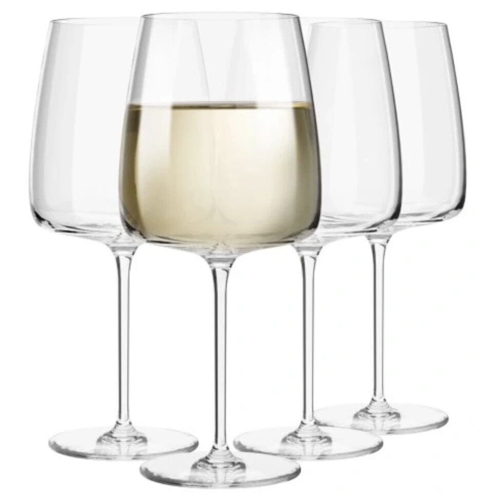 Modern Krosno baltojo vyno taurės, 480ml, 4 vnt. цена и информация | Taurės, puodeliai, ąsočiai | pigu.lt