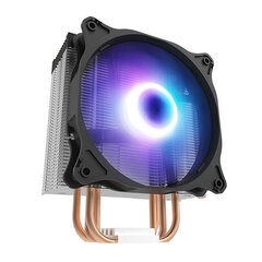 CPU active cooling Darkflash Darkair LED (heatsink + fan 120x120) black цена и информация | Кулеры для процессоров | pigu.lt