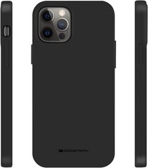 Чехол Mercury Goospery "Soft Jelly Case" для Apple iPhone 6/6S, чёрный цена и информация | Чехлы для телефонов | pigu.lt