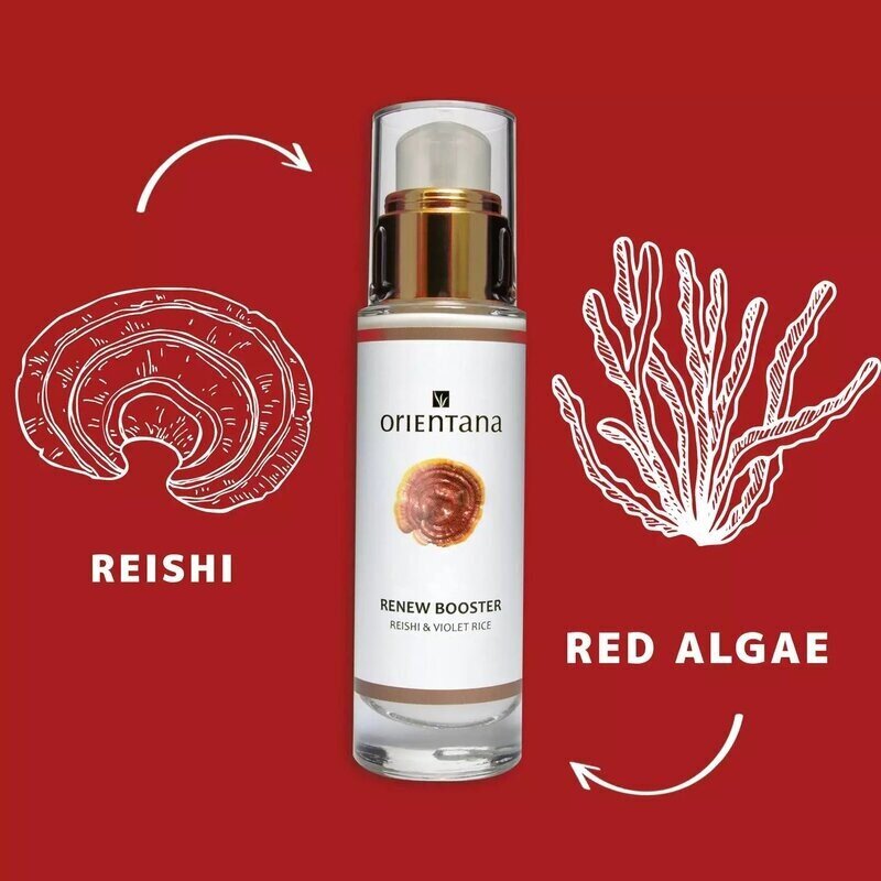 Veido kremas Orientana Reishi Red Algalae Energy Booster, 30 ml kaina ir informacija | Veido kremai | pigu.lt