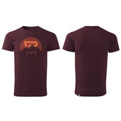 Marškinėliai vyrams Rock Machine 8592842809030, raudoni kaina ir informacija | Vyriški marškinėliai | pigu.lt