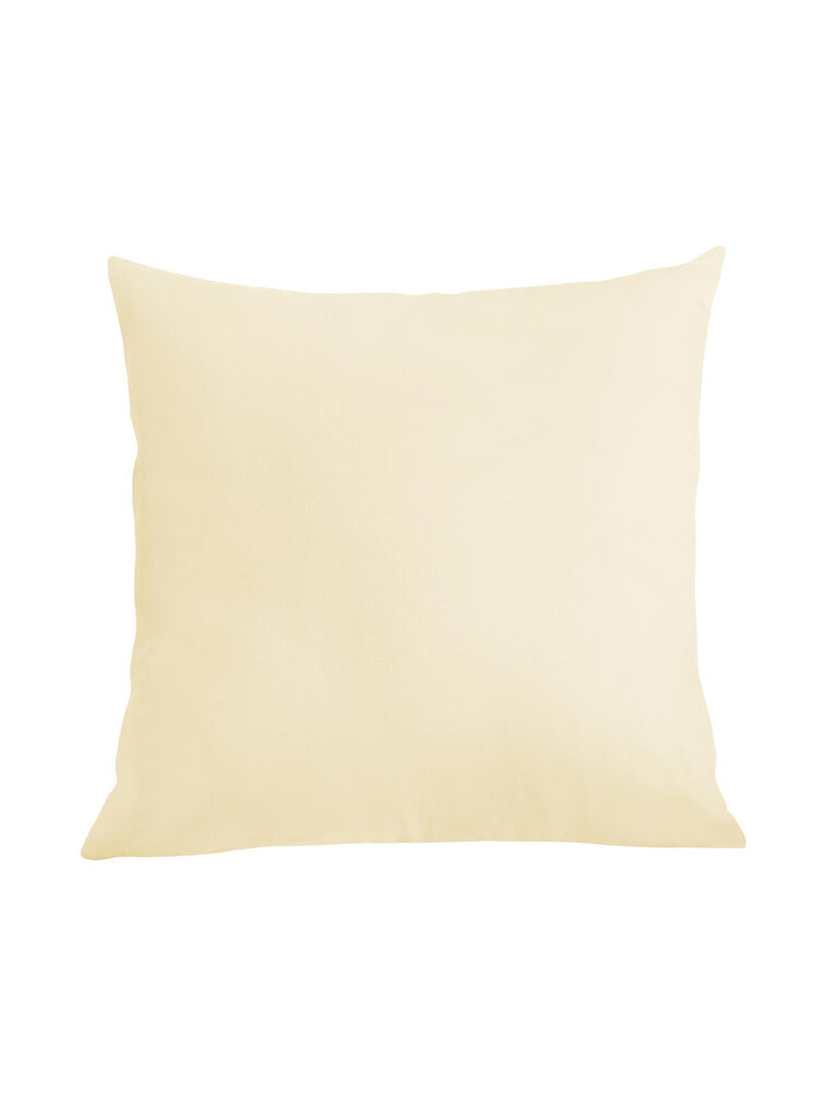 Medvilninis pagalvės užvalkalas Simply, smėlio spalvos цена и информация | Pagalvės, užvalkalai, apsaugos | pigu.lt