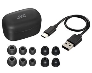 JVC HAA-25TBNE Black kaina ir informacija | Ausinės | pigu.lt