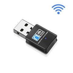 RoGer USB WiFi Adapter 802.11n / 300mbps / RTL8192EU цена и информация | Адаптеры, USB-разветвители | pigu.lt