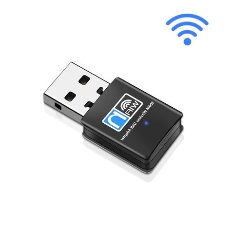 RoGer USB WiFi Adapter 802.11n / 300mbps / RTL8192EU kaina ir informacija | Adapteriai, USB šakotuvai | pigu.lt