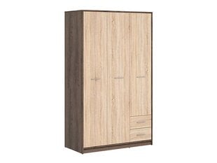 Шкаф Nepo Plus, светло-коричневый цвет цена и информация | Шкафы | pigu.lt