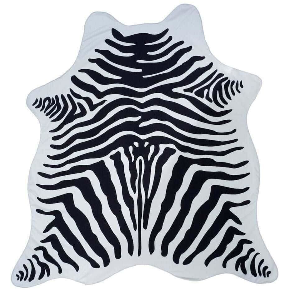 Zebra Black vonios rankšluostis, 146x150 cm цена и информация | Rankšluosčiai | pigu.lt