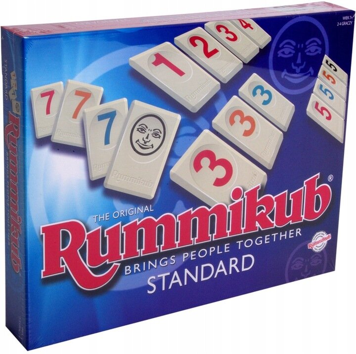 Stalo žaidimas Domino TM Toys Rummikub Standard kaina ir informacija | Stalo žaidimai, galvosūkiai | pigu.lt