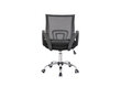 Žaidimų kėdė Interlink, juoda/sidabrinė kaina ir informacija | Biuro kėdės | pigu.lt