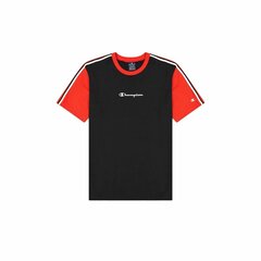 Champion marškinėliai vyrams S64102170, juodi цена и информация | Мужские футболки | pigu.lt