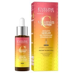 Veido serumas Eveline Vitamin C 3X Action, 30 ml kaina ir informacija | Veido aliejai, serumai | pigu.lt