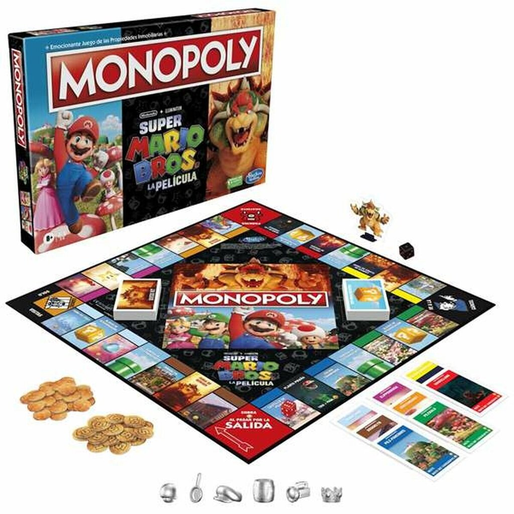 Stalo žaidimas Monopoly Super Mario Movie, ES цена | pigu.lt