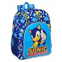Kuprinė Sonic, mėlyna kaina ir informacija | Kuprinės mokyklai, sportiniai maišeliai | pigu.lt