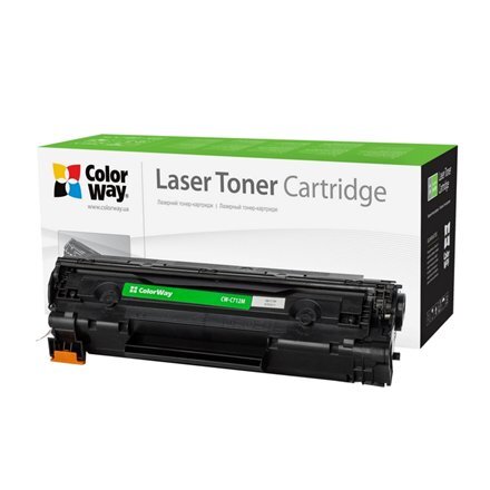 ColorWay toner cartridge for HP CB435A/CB436A; Canon 712/713 Black цена и информация | Kasetės lazeriniams spausdintuvams | pigu.lt