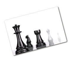 Tulup pjaustymo lentelė Šachmatų figūra, 80x52 cm kaina ir informacija | Pjaustymo lentelės | pigu.lt
