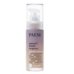 Makiažo pagrindas Paese Natural Finish Longwear Everyday Foundation, 02 Porcelain, 30 ml kaina ir informacija | Makiažo pagrindai, pudros | pigu.lt