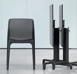 Kėdė Nardi Bit, pilka kaina ir informacija | Lauko kėdės, foteliai, pufai | pigu.lt
