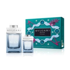 Rinkinys Bvlgari Man Glacial Essence parfumuotas vanduo, EDP 100 ml + EDP 15 ml kaina ir informacija | Kvepalai vyrams | pigu.lt