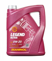 Mannol 7918 Legend Ultra 0W-20 variklinė alyva, 5L kaina ir informacija | Variklinės alyvos | pigu.lt