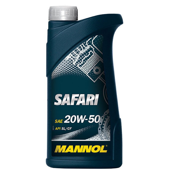 Mannol 7404 Safari 20W-50 variklinė alyva, 1L kaina ir informacija | Variklinės alyvos | pigu.lt