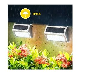 Saulės lempa LED sieninis šviestuvas P60178, 1 vnt. kaina ir informacija | Žibintuvėliai, prožektoriai | pigu.lt