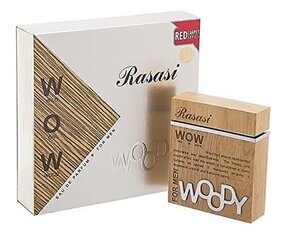 Парфюмированная вода RASASI WOODY 60ML men цена и информация | Мужские духи | pigu.lt