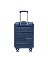 Mažas Puccini lagaminas PP023C, S, mėlynas kaina ir informacija | Lagaminai, kelioniniai krepšiai | pigu.lt
