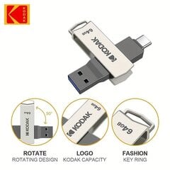 Kodak K273 64GB kaina ir informacija | USB laikmenos | pigu.lt