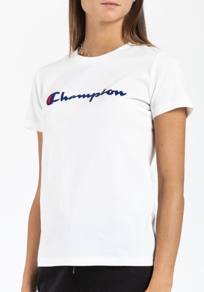 Marškinėliai vyrams Champion, balti kaina ir informacija | Marškinėliai moterims | pigu.lt