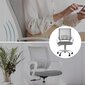 Biuro kėdė Ecarla, pilka цена и информация | Biuro kėdės | pigu.lt