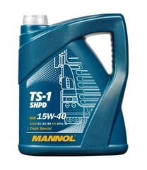 Mannol 7101 TS-1 Shpd 15W-40 variklinė alyva, 5L kaina ir informacija | Variklinės alyvos | pigu.lt