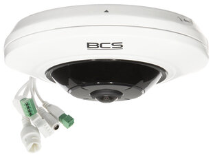 IP KAMERA BCS-V-FI522IR1 - 5&Mpx 1.05&mm - Fish Eye BCS View цена и информация | Камеры видеонаблюдения | pigu.lt