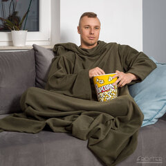 Халат-одеяло - Оливковый цена и информация | Оригинальные свитеры | pigu.lt