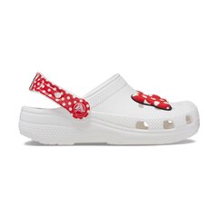 Crocs™ šlepetės mergaitėms 245188, baltos kaina ir informacija | Šlepetės, kambario avalynė vaikams | pigu.lt