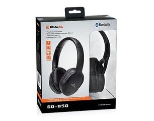 Real-E GD-850 Black EL124100025 kaina ir informacija | Ausinės | pigu.lt