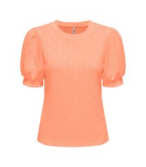 Only palaidinė moterims 5715510417518, oranžinė kaina ir informacija | Palaidinės, marškiniai moterims | pigu.lt