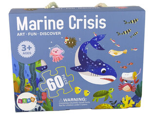 Пазл для детей Морской мир Jigsaw 60 деталей. цена и информация | Пазлы | pigu.lt