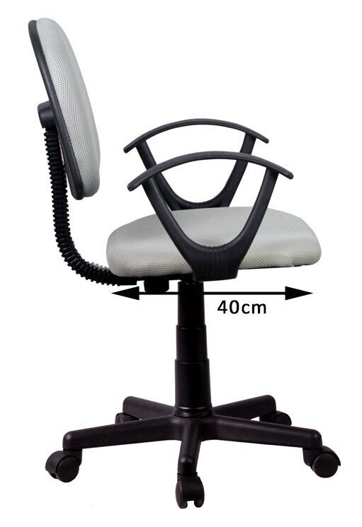 Biuro kėdė Akord FD-3, raudona/juoda kaina ir informacija | Biuro kėdės | pigu.lt