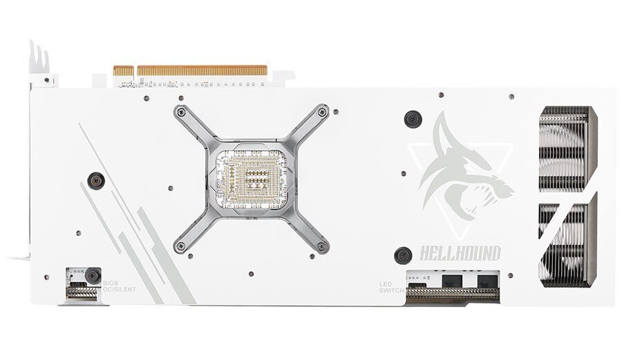 PowerColor Hellhound RX7900XTX 24G-L/OC/WHITE kaina ir informacija | Vaizdo plokštės (GPU) | pigu.lt