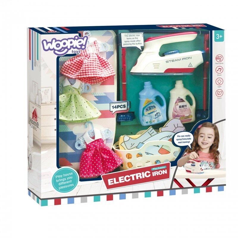 Vaikiškas lyginimo lentos rinkinys Woopie, 14 d. цена и информация | Žaislai mergaitėms | pigu.lt