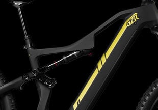Электрический велосипед GZR Progressiv-e CF 23. 19", черный цена и информация | Электровелосипеды | pigu.lt