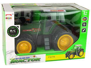 Nuotoliniu būdu valdomas traktorius F975 Leantoys, žalias kaina ir informacija | Žaislai berniukams | pigu.lt
