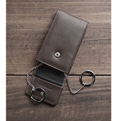 Женский кожаный чехол для ключей ZEVENTO-3 цена и информация | Женские кошельки, держатели для карточек | pigu.lt