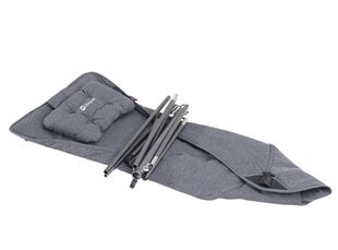 Folding Camping Chair Outwell Tryfan - black/grey цена и информация | Туристическая мебель | pigu.lt