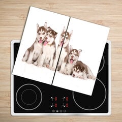Tulup pjaustymo lentelė Husky šuniukai, 2x30x52 cm kaina ir informacija | Pjaustymo lentelės | pigu.lt