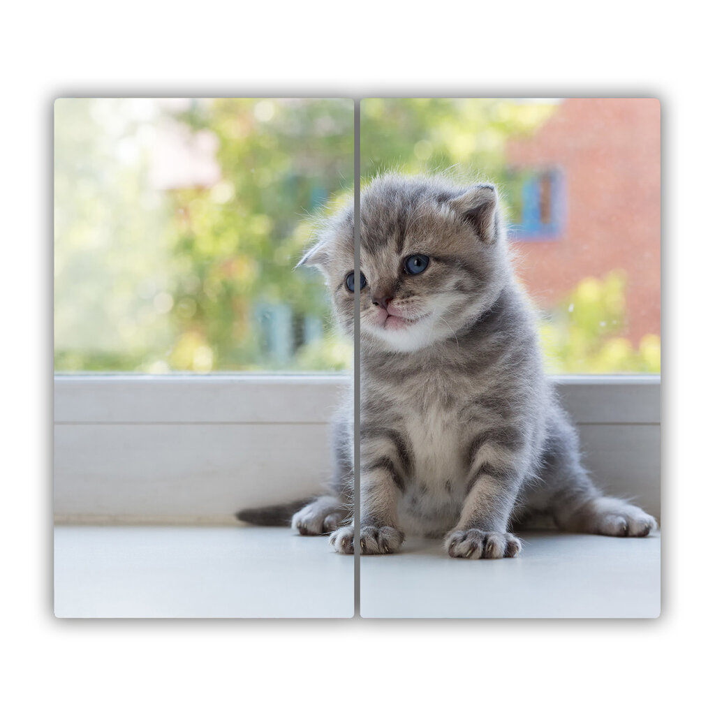 Tulup pjaustymo lentelė Mažas Cat langas, 2x30x52 cm kaina ir informacija | Pjaustymo lentelės | pigu.lt
