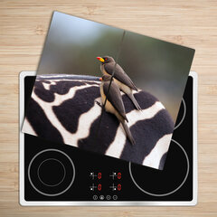 Tulup pjaustymo lentelė Paukščiai ir zebra, 2x30x52 cm kaina ir informacija | Pjaustymo lentelės | pigu.lt