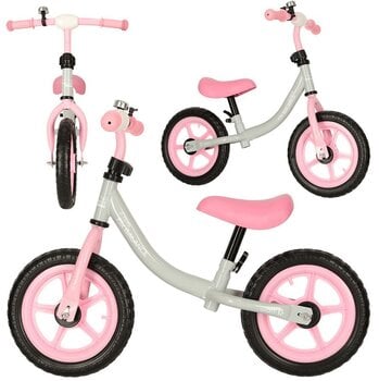 Balansinis pasispiriamas dviratis, rožinis kaina ir informacija | Balansiniai dviratukai | pigu.lt