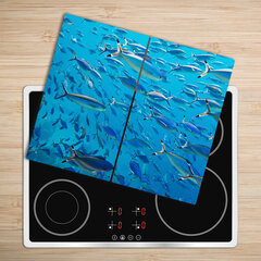 Tulup pjaustymo lentelė Koralų žuvys, 2x30x52 cm kaina ir informacija | Pjaustymo lentelės | pigu.lt